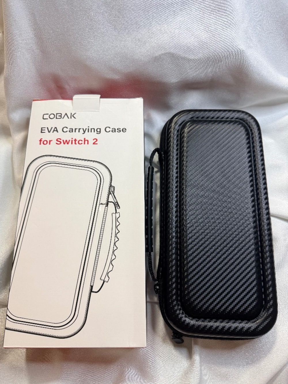 CoBak EVA Carrying Case for Nintendo Switch 2 Hard Shell Black Game Storage